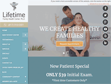 Tablet Screenshot of grapevinechirohealth.com